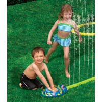 Banzai Splash 'N Slide Sprinkler Park (17' Splash Sprinkler, 12' long Water Slide)   557965142